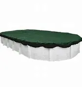 Swimline Superguard Above Ground Green 18'x40/41' Oval Winter Cover With 3' Overlap, PCO122244 Clearance