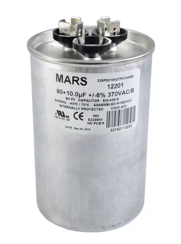 Raypak Capacitor 80/10/370 5350-6350 Kit, H000080 Same Day Shipping