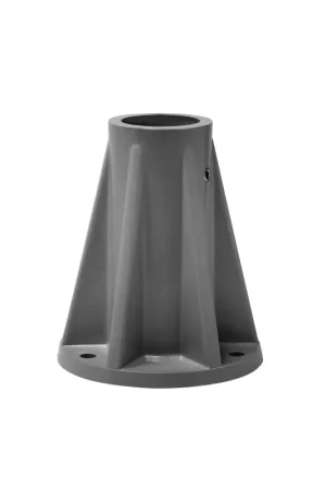 Direct From Factory Saftron 6" Graphite Gray Surface Mounting Base, SB-F-GG
