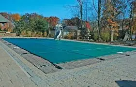 Limited Offer GLI ProMesh 20' X 40' (Rect.) Green Inground Safety Cover, 20-2040RE-PRM-GRN