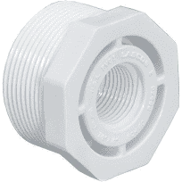 Best Choice Lasco .5"MPT x .5"FPT SCH40 PVC Reducer Bushing, 439005