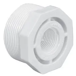 Lasco .75"SPG x .5"S SCH40 PVC Reducer Bushing, 437-101 Budget