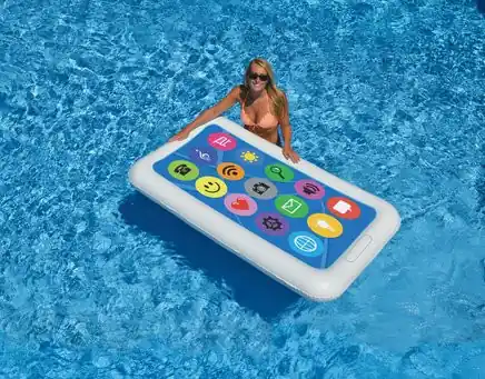 Special Offer Swimline Pool Smart Tablet Double Inflatable Pool Toy, 9063