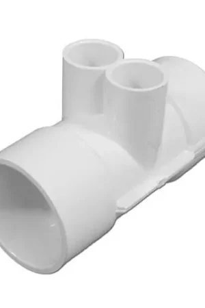 Limited Offer Manifold PVC Waterway 2S x 2S x (2) 3/4" S Ports