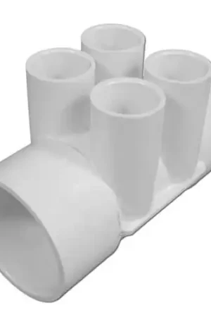 Manifold PVC Waterway 2S x 2S x (4) 3/4" S Ports Exclusive Offer