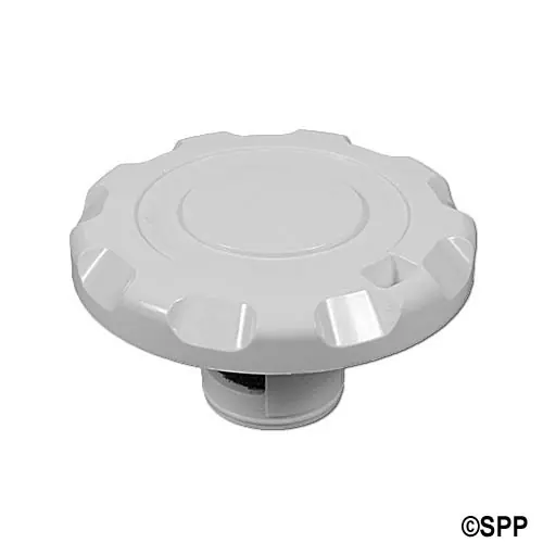 High Quality Air Control Stem Assembly Slimeline Scallop 1" White