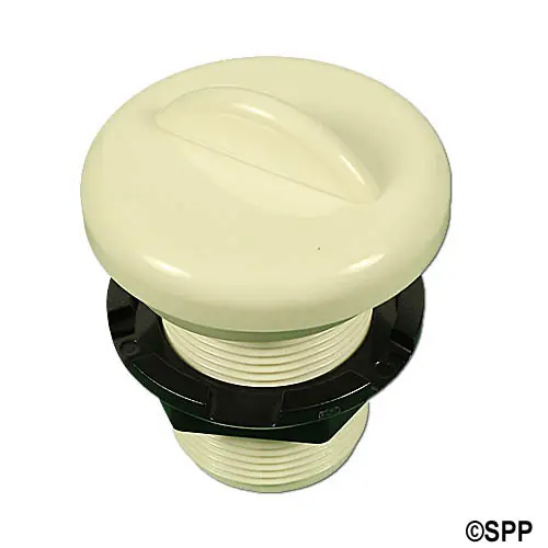 Air Control with Handle 1" Plumbinging 1-3/4" Hole Bone Authentic