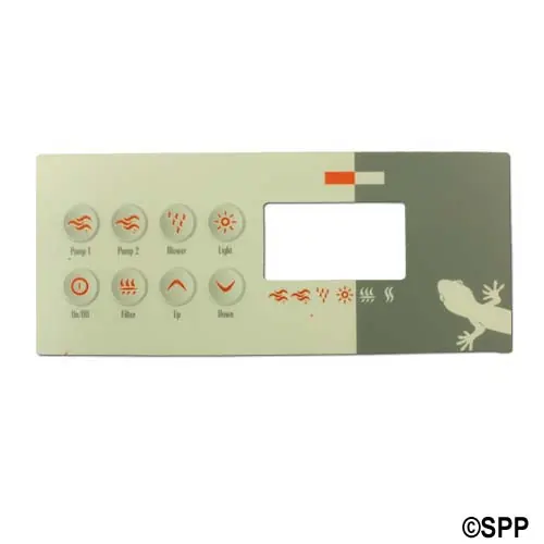 Big Sale Spa Side Overlay Gecko TSC-8-GE1"8BTN LCD 7Rectangle