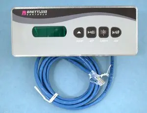 Spa Side Control EleCenteronic BL46" 4BTN LED 6" 'Cbl 8 Pin Conn Deal