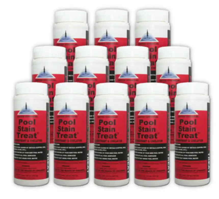 United Chemicals Pool Stain Treat 2 lb - 12 Pack Latest