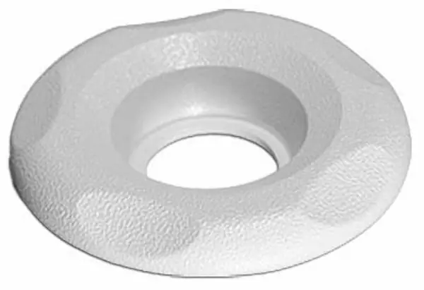 Jet Escutcheon Mini Storm 3" Face Scalloped White Cheap