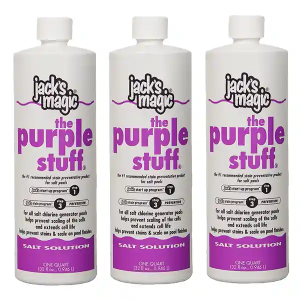 Jack's Magic The Purple Stuff Salt Solution 32 oz - 3 Pack Bargain