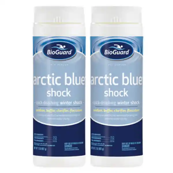BioGuard Arctic Blue Shock 2 lbs - 2 Pack Same Day Shipping
