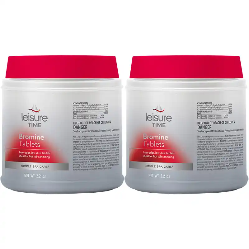 Leisure Time Bromine Tablets 2.2 lb - 2 Pack Low Price