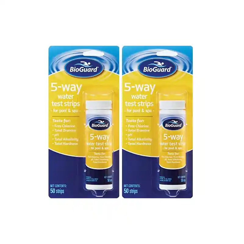 Limited Time BioGuard 5-Way Test Strips 50 Count - (2 Pack)
