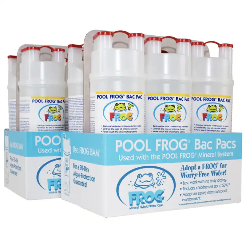 Pool Frog Bac Pac Chlorine Cartridge - 2.2 Lbs. - 12 Pack Secure Checkout
