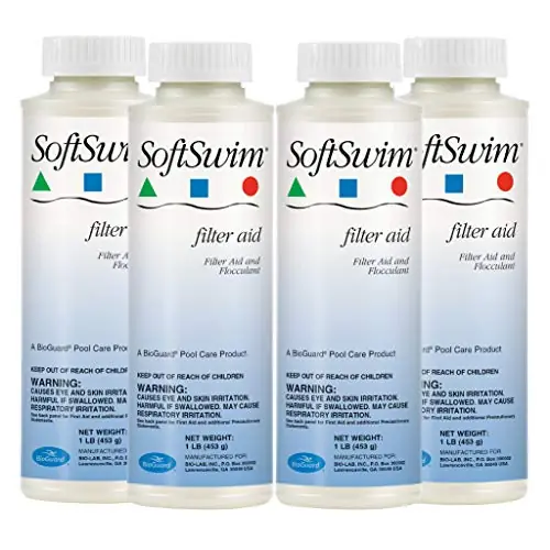 SoftSwim Filter Aid 1 lb - 4 Pack Luxury
