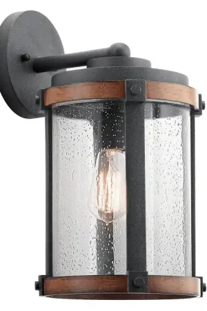 Genuine Kichler Lighting 39496A Barrington 1-Light 60W 16-in H