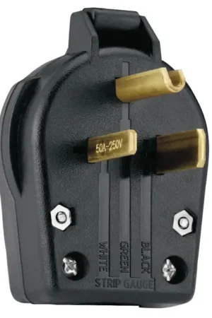 Eaton 309-S42-SP Arrow Hart Heavy-Duty Universal NEMA Power Plug 6-30P, 6-50P While Supplies Last