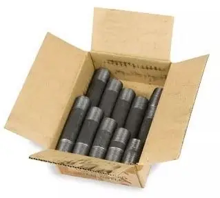 Express Delivery Asc Engineered Solutions 4354004806 Black Steel Nipple 10pk