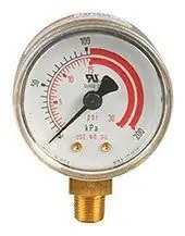 Buy Online Kasa Industries 0386-1200 Acetylene Regulator Gauge