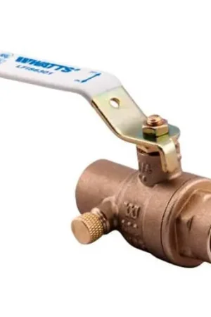 Watts 123628 Lfis6301 ball valve w/drain 1/2 lead free cxc Big Sale