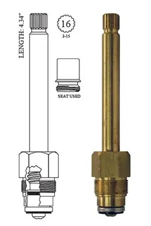 Genuine Jerich 404901 Milwaukee Long Tub Service Assembly