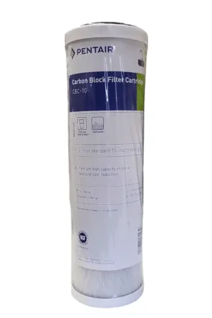 Pentair 155162-43 Cbc-10 Carbon Block Drinking Water Filter Cartridge 0.5 Microns Cheap