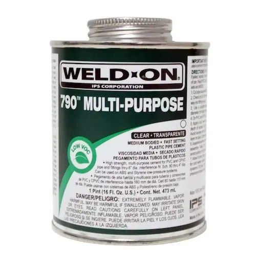 Factory Price Rectorseal 107900021 All Purpose Pvc Cement 1 Pint