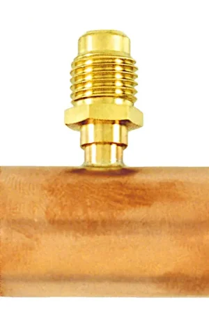 C&D Valve CD8434/2 Access Tee Fitting 3/4 Inch x 3/4 Inch x 1/4 Inch (2 per Pack) Best Price