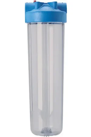Cheap Pentair 166201 Pentek Filter Housing w/ 1 inches Ports & Pressure Release (Big Clear)