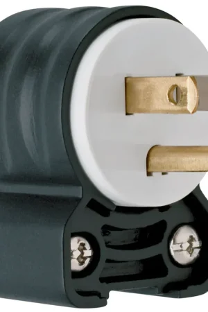 New Arrival Pass & Seymour PS5266SSAN PLUG BL STR OUT PWR 125VAC 15A 2 3