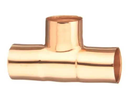 Authentic Elkhart Products TEE-12 Copper Tee 1/2 in Cxcxc Solder