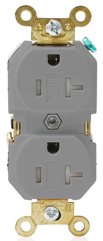 Bargain Leviton 5362-SGG Electrical Outlet