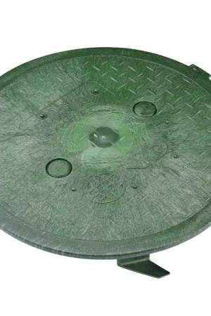 Deal Nds 10RND-UC Surefit Universal Round Green Lid 10 in