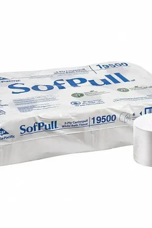 Sale Georgia-Pacific 19500 toilet paper sofpull 2 ply pk 6