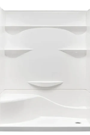 Place Order Lasco 160304PS 60x30 Alcove Shower Kit Four Piece White