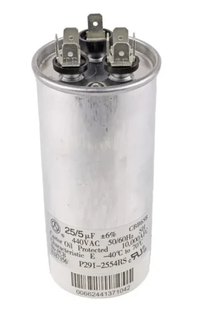 Don't Miss Out Icp 1186413 Dual Run Capacitor 440V 25+10 Mfd Round