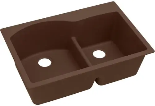 Elkay elgh3322rmc0 33 Inch Drop-in Quartz Kitchen Sink Today Only