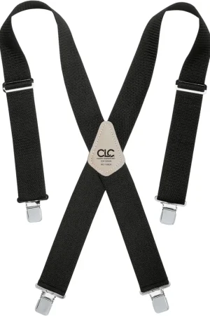 Buy Direct Clc 110BLK Heavy-Duty Work Suspenders (One Size)