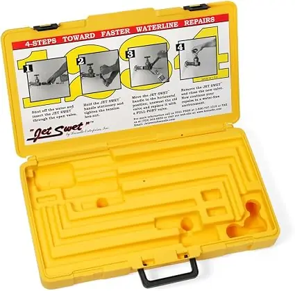 Best Seller Jet Swet 7000 Heavy Duty PVC Carrying Case (Holds 1/2 inches to 2 inches) Pack of 6
