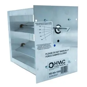 Io Hvac Controls HD-NA-1820 Zone Damper 18x20 No Actuator Big Sale