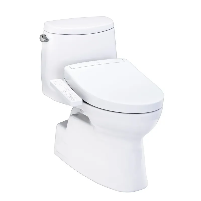 Toto MW6143346CUFG#01 Carlyle II 1G WASHLET+ S2 One-Piece Toilet 1.0 GPF (Elongated) SW3346#01 Best Choice