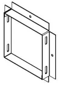 Discount Hammond CWAD4 Panel Adapter 4 X 4 Inches